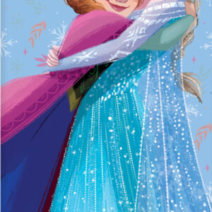 Disney Frozen Bond badhandduk, strandhandduk 70x140 cm