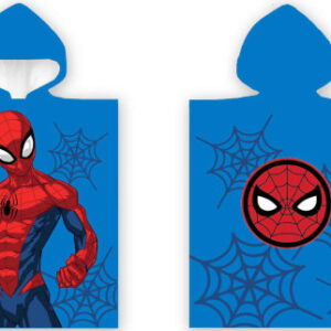 Spindelmannen Webcraft strandhandduk poncho 50x100 cm