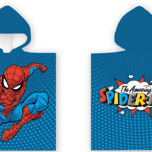 Spindelmannen The Amazing strandhandduk poncho 50x100 cm