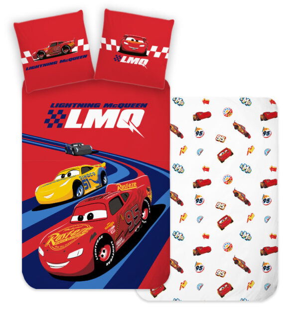 Disney Cars Racing Hero barnbäddset 100x135 cm, 40x60 cm