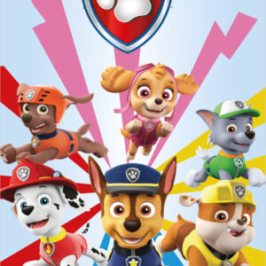 Paw Patrol Blitz badhandduk, strandhandduk 70x140 cm