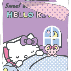 Hello Kitty Another Day påslakanset 140×200 cm, 70×90 cm