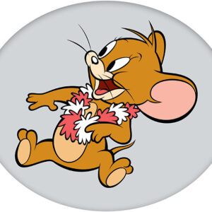 Tom och Jerry formad kudde, dekorationskudde 35 cm