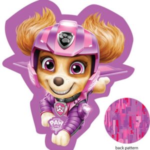 Paw Patrol Skye formad kudde, dekorativ kudde 40x38 cm