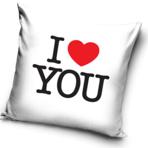 Love I love you örngott 40x40 cm