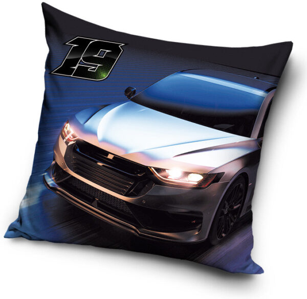 Bil sport kuddfodral 40x40 cm