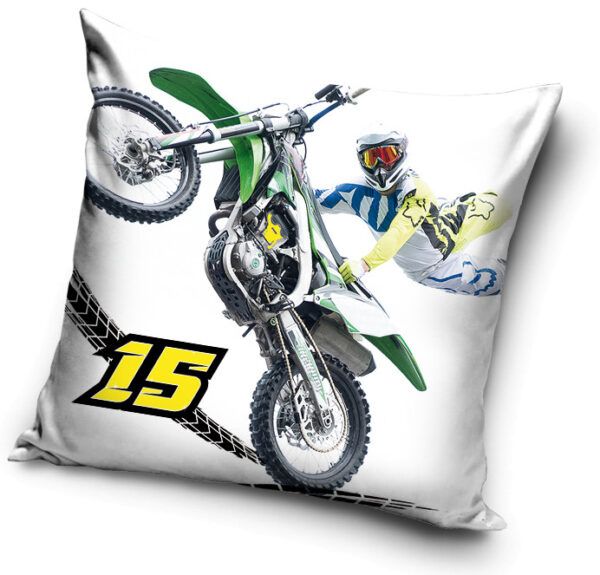 Motorcykel Motocross Örngott 40x40 cm