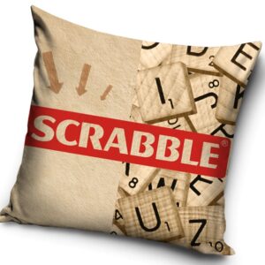 Scrabble örngott 40x40 cm