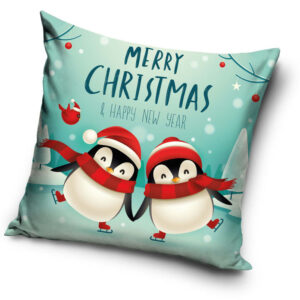 Christmas Penguins örngott 40x40 cm