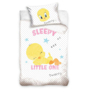 Looney Tunes Sleepy barns påslakanset 100x135 cm, 40x60 cm
