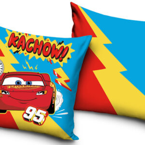 Disney Cars Thunder kuddfodral 40x40 cm sammet