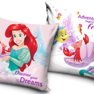 Disney Princess Ariel Kuddfodral 40x40 cm Velour