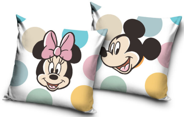 Disney Mimmi Pigg och Musse Pigg kuddfodral 40x40 cm velour