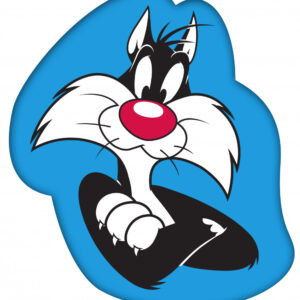 Looney Tunes formad dekorationskudde 32x41 cm