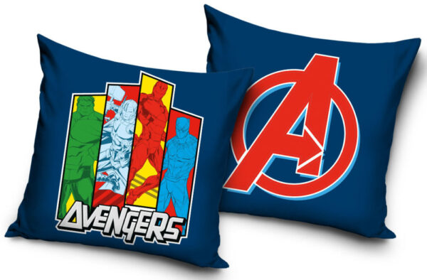 Avengers örngott i velour 40x40 cm