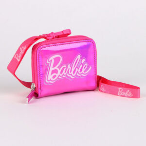 Barbie plånbok med iriserande yta