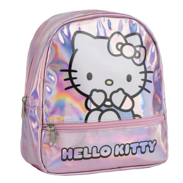 Hello Kitty iriserande holografisk ryggsäck 23 cm