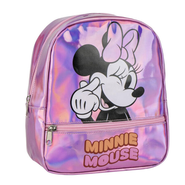 Disney Mimmi Pigg iriserande holografisk ryggsäck 23 cm
