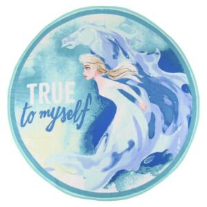Disney Frozen badhandduk formad, strandhandduk 130 cm (Fast Dry)