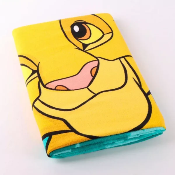 Disney Lejonkungen badhandduk, strandhandduk 70x140 cm (snabbtorkande) - Bild 2