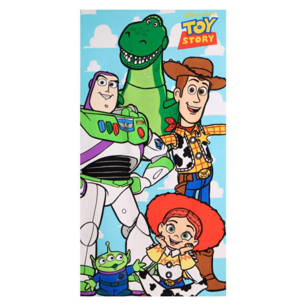 Toy Story Handduk/Strandhandduk Barn 70x140 cm – Woody Buzz Badlakan