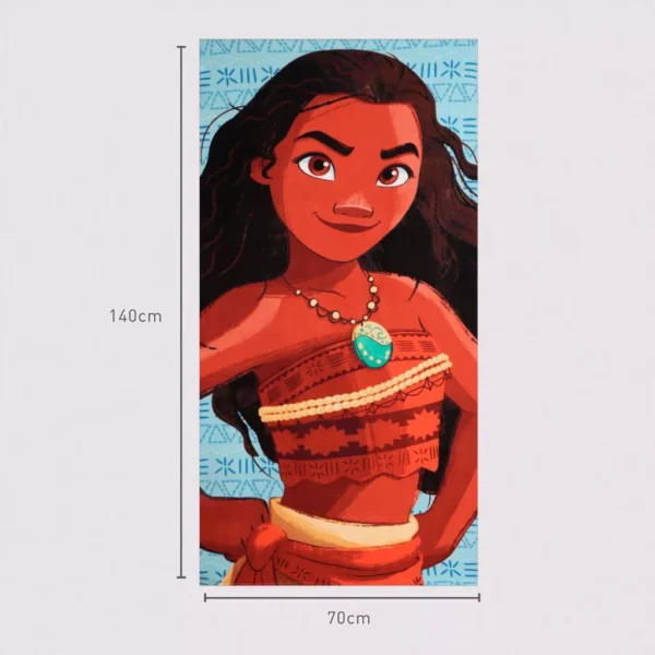 Disney Vaiana badhandduk, strandhandduk 70x140 cm (snabbtorkande) - Bild 3