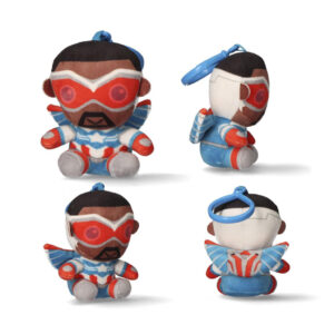 Avengers Captain 3D mjukisdocka med hängare, väsksmycke 13 cm