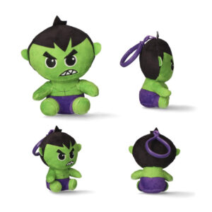 Avengers Hulk 3D mjukisdocka med krok, väsksmycke 13 cm