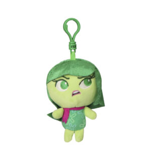Disney Classics Inside Out Disgust 3D Mjukisdocka med Hängare, Väskdekoration 12 cm
