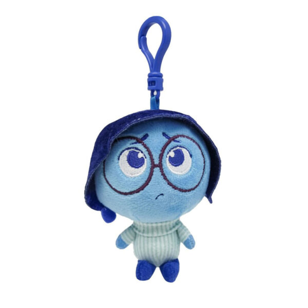 Disney Classics Sadness Disney Inside Out 3D mjukisdocka med hängare, 12 cm