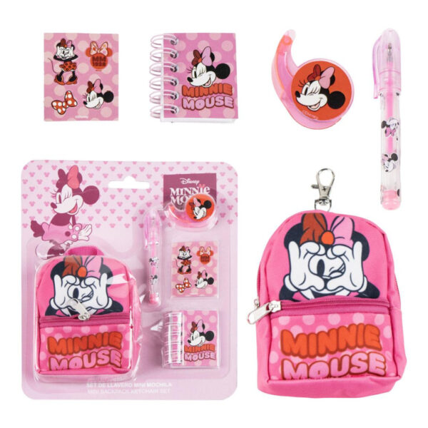 Disney Minnie Love mini väska nyckelring set