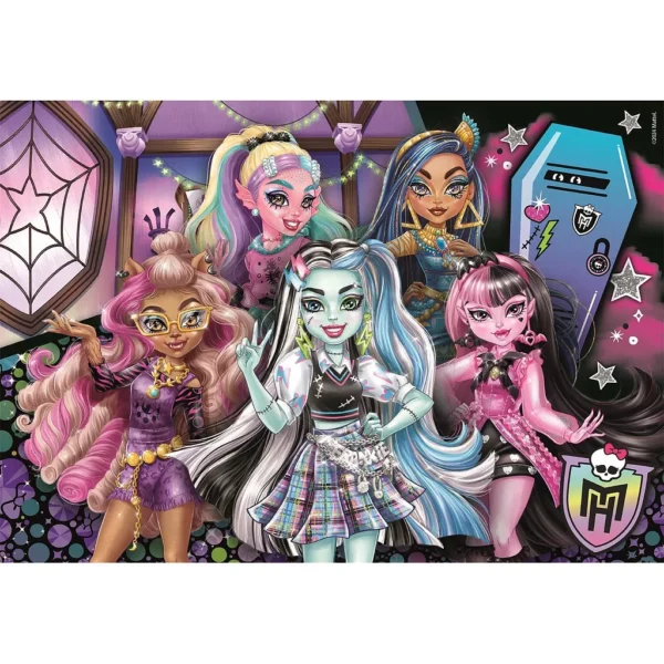 Monster High Cool Clique 104-bitars pussel Clementoni - Bild 2