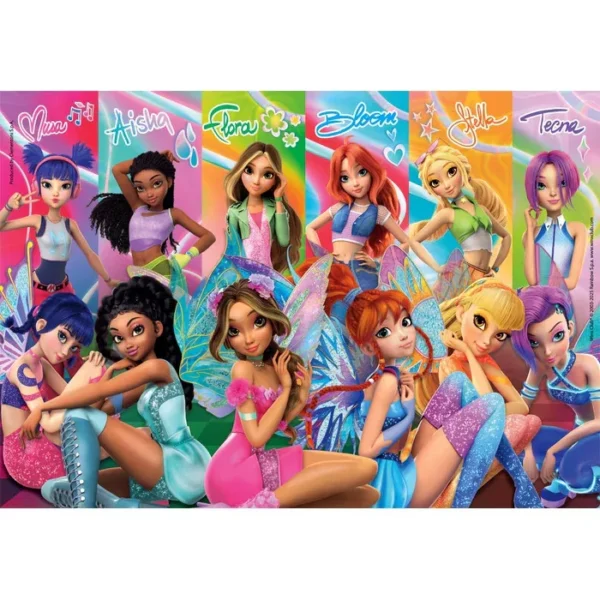 Winx Club Fairy Squad 60-bitars maxi-pussel Clementoni - Bild 2