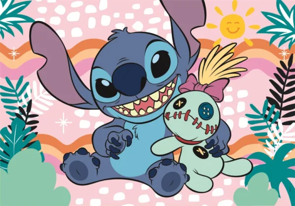 Disney Lilo och Stitch Scrumps day Clementoni pussel 60 bitar - Bild 2