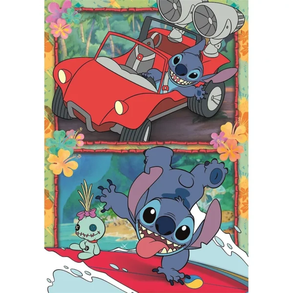 Disney Lilo och Stitch Wild Adventure pussel 104 bitar från Clementoni - Bild 2