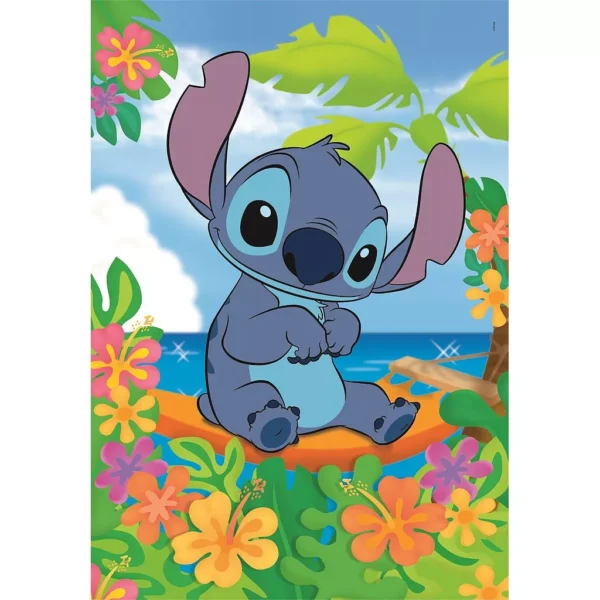 Disney Lilo och Stitch tropiskt pussel 104 bitar Clementoni - Bild 2