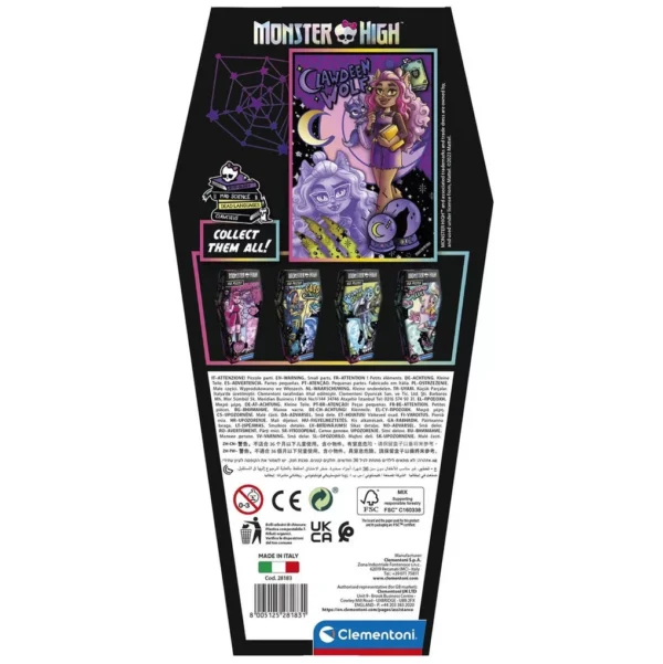 Monster High Clawdeen Wolf 150 bitars pussel Clementoni - Bild 3
