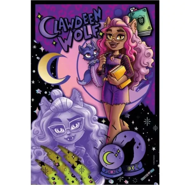 Monster High Clawdeen Wolf 150 bitars pussel Clementoni - Bild 2