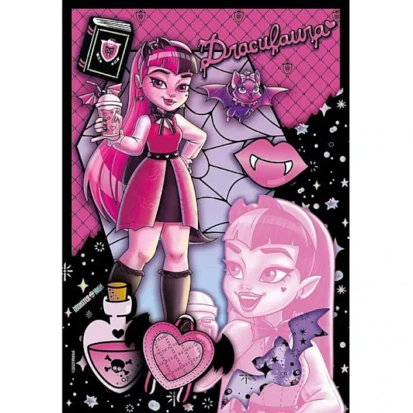 Monster High Draculaura 150 bitars pussel Clementoni - Bild 2