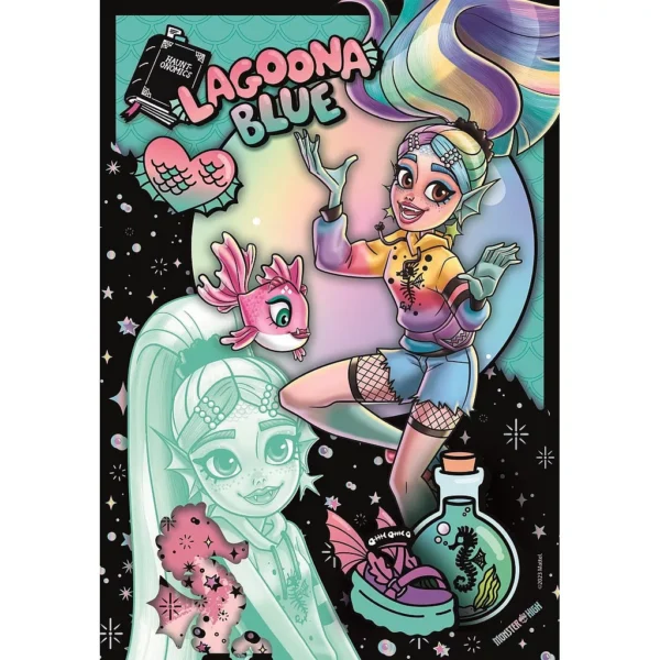 Monster High Lagoona Blue pussel 150 bitar Clementoni - Bild 2
