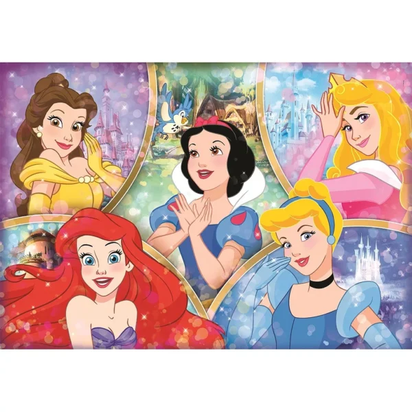 Disney Prinsessor Deras Egna Riken 180 bitars pussel Clementoni - Bild 2