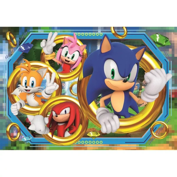 Sonic the Hedgehog 180-bitars pussel från Clementoni - Bild 2