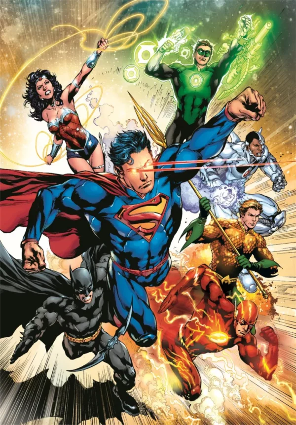 Justice League 500-bitars pussel från Clementoni - Bild 2