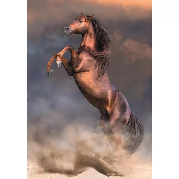 Häst Wild Stallion 500 bitars kompakt pussel Clementoni - Bild 2