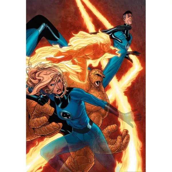 Fantastic Four Flame 500-bitars kompakt pussel Clementoni - Bild 2