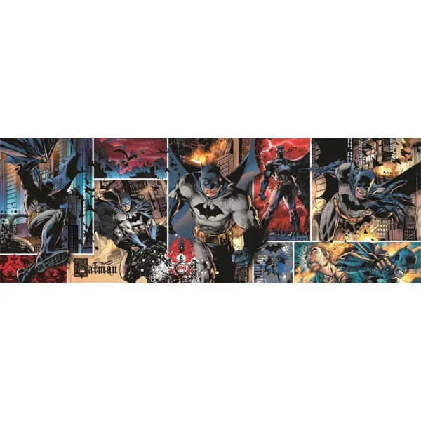 Batman 1000-bitars panorama pussel Compact Clementoni - Bild 2