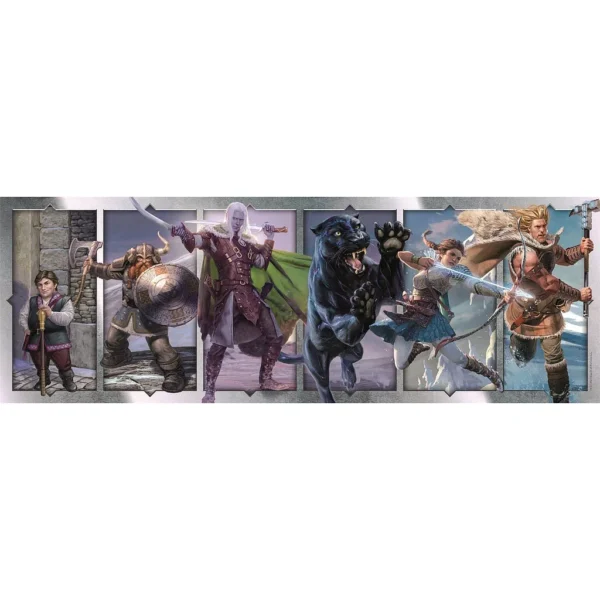 Dungeons & Dragons 1000-bitars panoramapussel Compact Clementoni - Bild 2