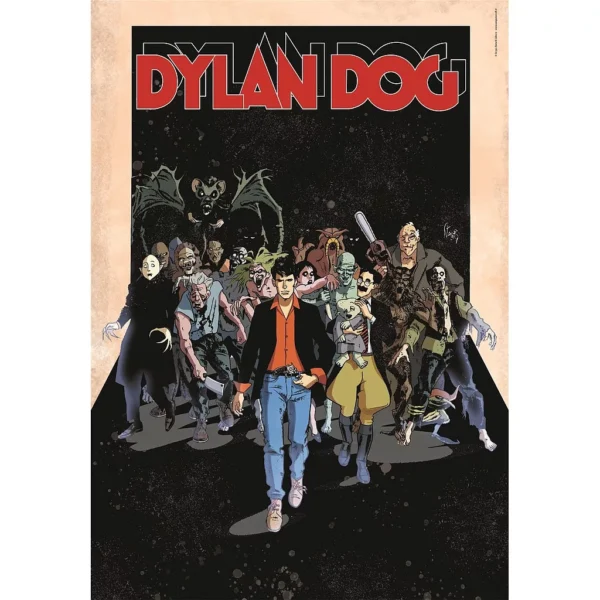 Dylan Dog 1000-bitars kompakt pussel Clementoni - Bild 2