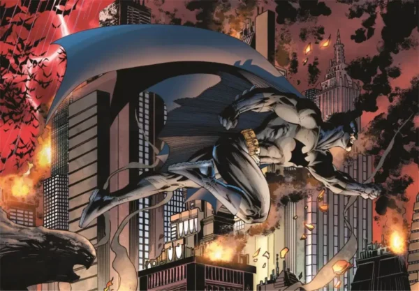 Batman City 1000-bitars pussel från Clementoni - Bild 2