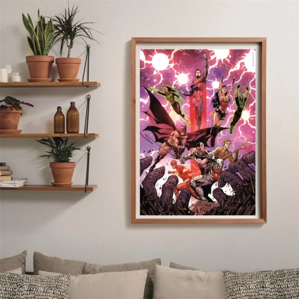 Justice League Defenders 1000 bitars kompakt pussel Clementoni - Bild 3